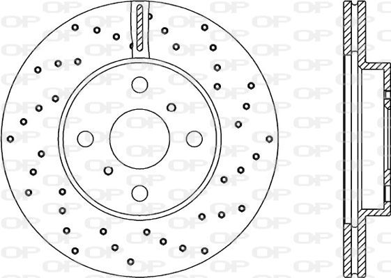 OPEN PARTS Jarrulevy BDRS1877.25